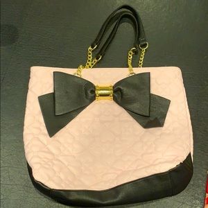 Betsey Johnson Light Pink Purse